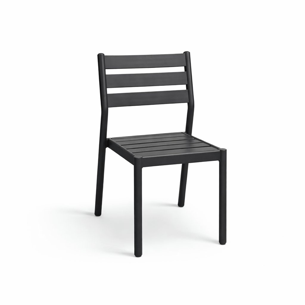 Sleek Aluminum Chair For Outdoor Restaurant Zpseating
