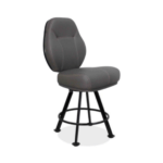 Restaurant Swivel Bar Stool With Metal Frame Zpseating