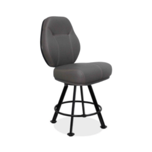 Restaurant Swivel Bar Stool With Metal Frame Zpseating